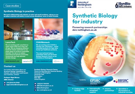 Synthetic Biology for Industry